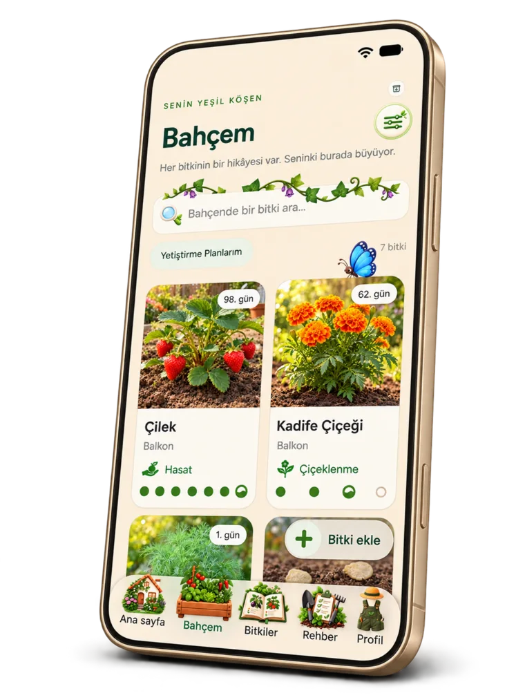 iPhone'da Home Garden — Bahçem
